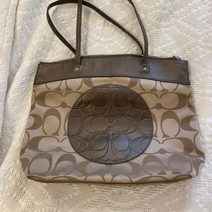 Coach purse tote bag